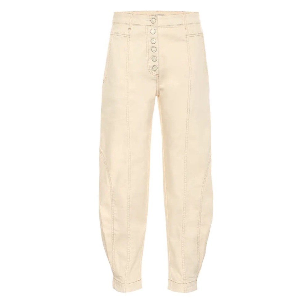 Ulla Johnson Brodie Jeans - cream